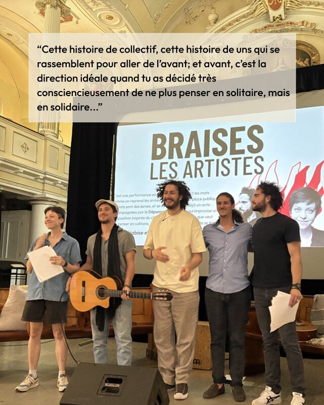 Extrait 3 publié par Multitudes après Braises