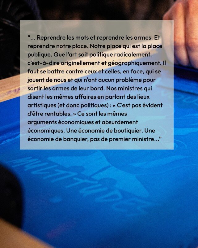 Extrait 5 publié par Multitudes après Braises